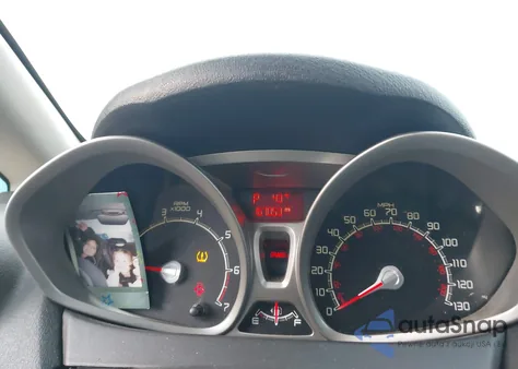 2012 Ford Fiesta Sel из США, поврежденный, VIN 3FADP4CJ7CM194199